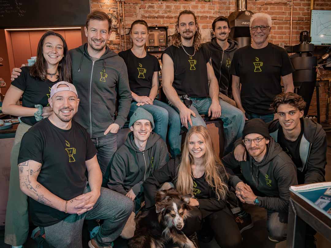 unbound Team in der Schaurösterei